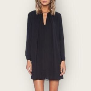 NWT | Krisa | Long Sleeve Swing Dress | Black | Medium